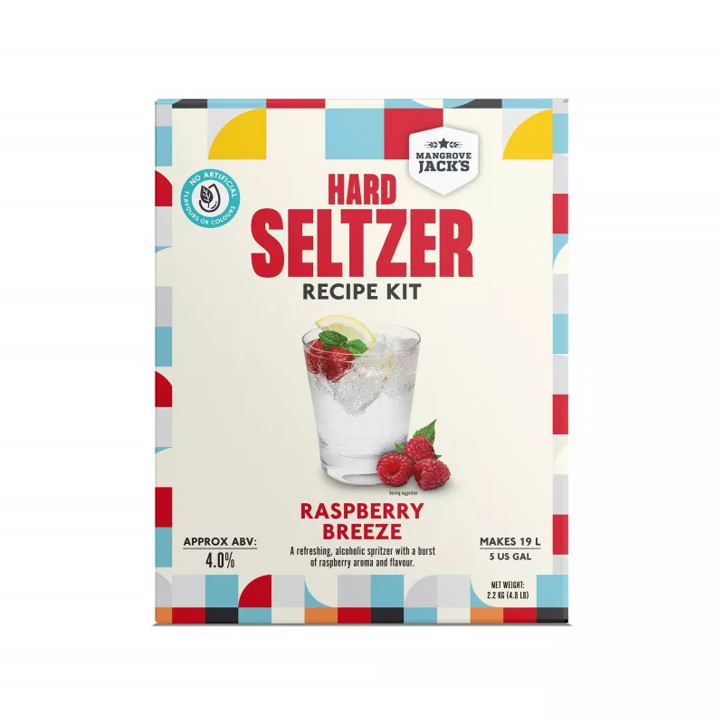 Mangrove Jack's Raspberry Breeze Hard Seltzer • FCFP4,200