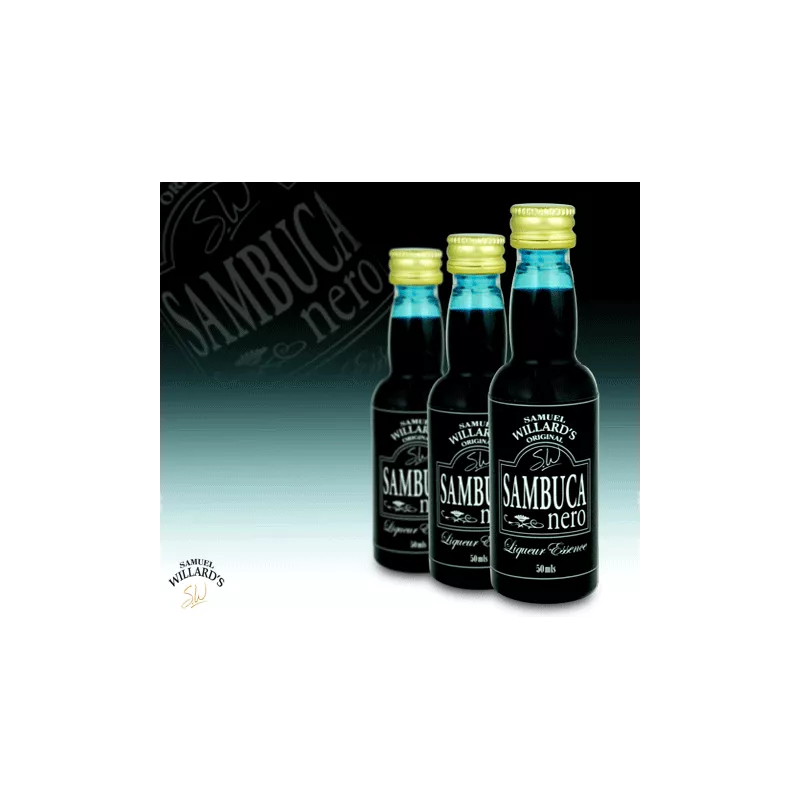 Samuel Willard's Premium Liqueur Sambuca Nero (50ml) • FCFP1,000
