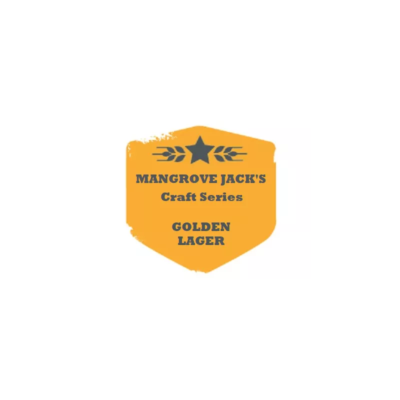 Mangrove Jack's Craft Series Golden Lager + Dry Hopping Pack • FCFP6,400