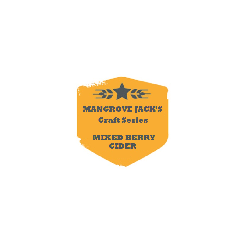 Mangrove Jack's Craft Series Mixed Berry Cider (2,4kg) 6,800.00