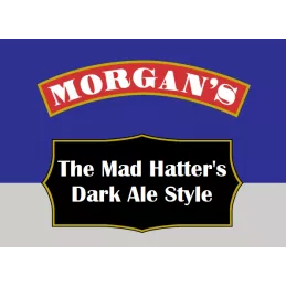 Morgan's The Mad Hatter's Dark Ale Style • FCFP7,200