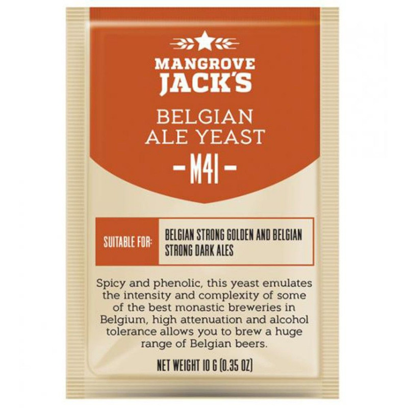 Mangrove Jack's Craft Series M41 Belgian Ale Yeast (10g) 900 FCFP