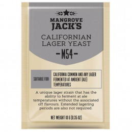 Mangrove Jack's Craft Series M54 Californian Lager Yeast (10g) 900 FCFP