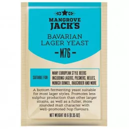 Mangrove Jack's Craft Series M76 Bavarian Lager Yeast (10g) • 900 FCFP