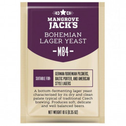 Mangrove Jack's Craft Series M84 Bohemian Lager Yeast (10g) 900 FCFP