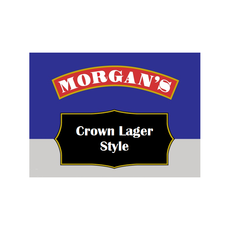 Morgan's Crown Lager Style 5,350.00