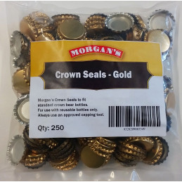 Morgan's Crown Seals Gold (x 250) 1250
