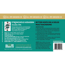 All Inn Stronghold Assassin - Double IPA - FWK (15l) “AMERTUME DES ...