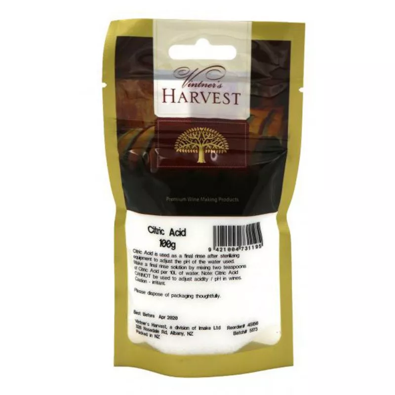 Vintner's Harvest Acide Citrique (100g) • 500 FCFP