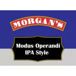 Morgan's Modus Operandi IPA Style • 8 100 FCFP