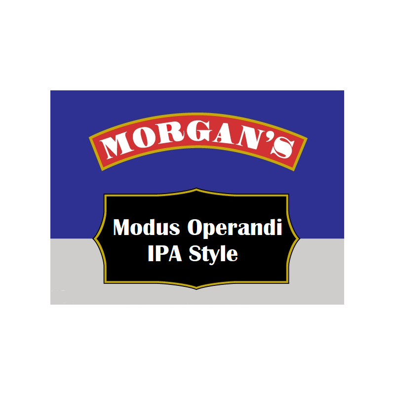 Morgan's Modus Operandi IPA Style 7,300.00