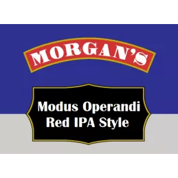 Morgan's Modus Operandi Red IPA Style • FCFP8,100