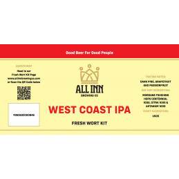 All Inn West Coast IPA - FWK (15l) • FCFP9,990