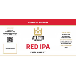 All Inn Mutiny - Red IPA - FWK (15l) “ROUGE PROFOND, TOUT-HOUBLONS ...