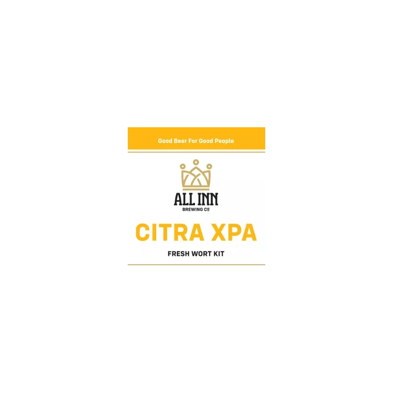 Pack All Inn Citra-Hopped - Extra Pale Ale "LIGHT SO THAT THE CITRA...