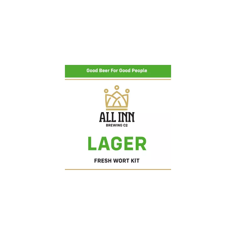 Pack All Inn Consequences - Pale Lager "FRESH, DRY, LIGHT AND REFRE...