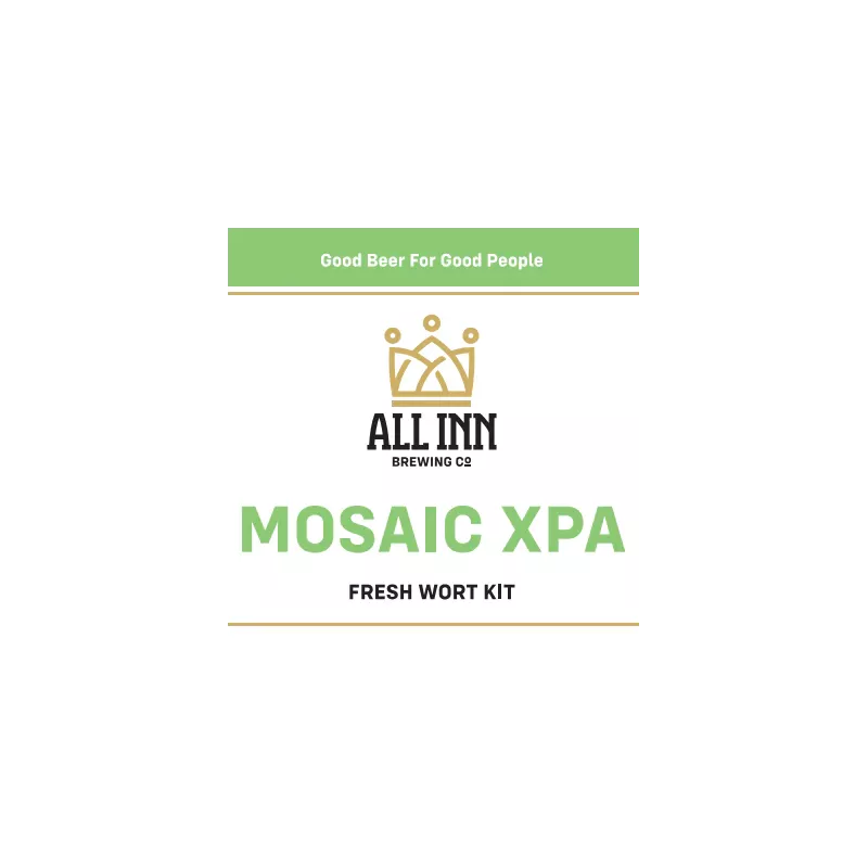Pack All Inn Mosaic-Hopped - Extra Pale Ale "LIGHT SO THAT THE MOSA...