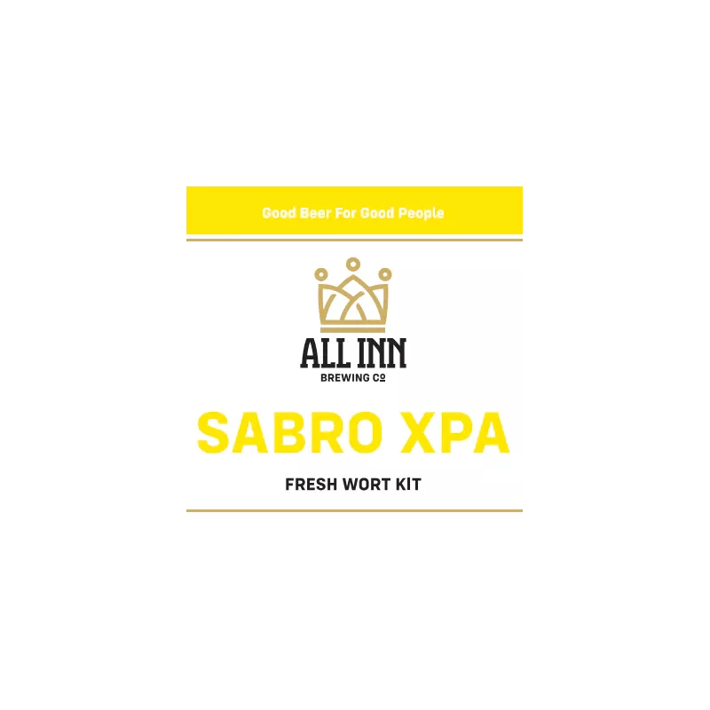 Pack All Inn Sabro-Hopped - Extra Pale Ale "LIGHT SO THAT THE SABRO...