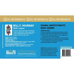All Inn Bill F. Murray - Malt Lager - FWK (15l)