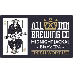 All Inn Midnight Jackal - Black IPA - FWK (15l)