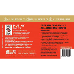 All Inn Mutiny - Red IPA - FWK (15l) 7,990.00