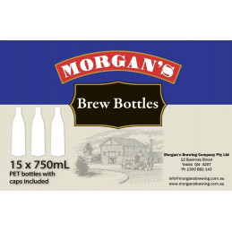 Morgan's Brew bottles (750ml x 15) 1756.756757