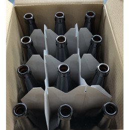 Coopers bouteilles en verre à capsuler (750ml x 12) 3,900.00
