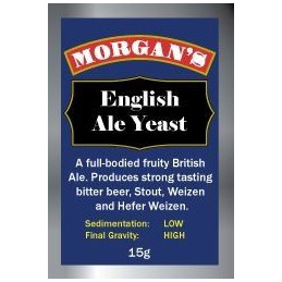 Morgan's English Ale Yeast (15g) 582.524272