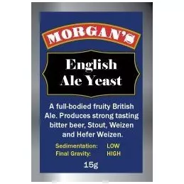 Morgan's English Ale Yeast (15g) • 800 FCFP