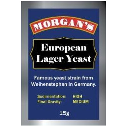 Morgan's European Lager Yeast (15g) 600 FCFP