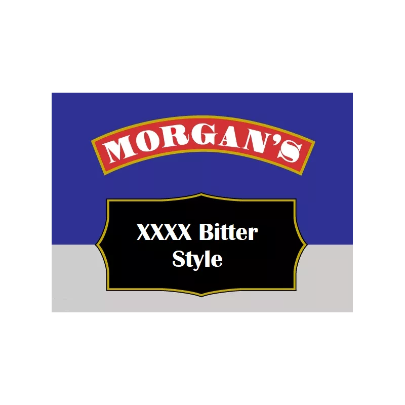 Morgan's XXXX Bitter Style • FCFP5,750