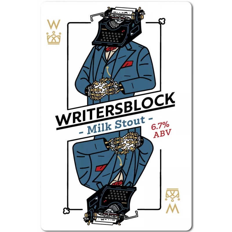 Pack All Inn Writersblock - Milk Stout • 10 390 FCFP