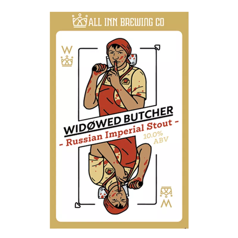 Pack All Inn Widowed Butcher - Russian Imperial Stout • 11 390 FCFP