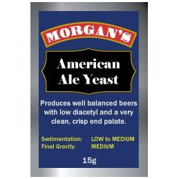 Morgan's American Ale Yeast (15g) 600 FCFP