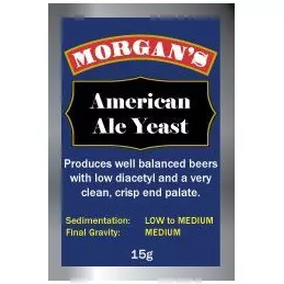 Morgan's American Ale Yeast (15g) • FCFP800