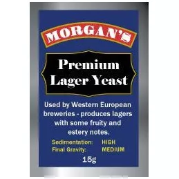 Morgan's Premium Lager Yeast (15g) • 800 FCFP