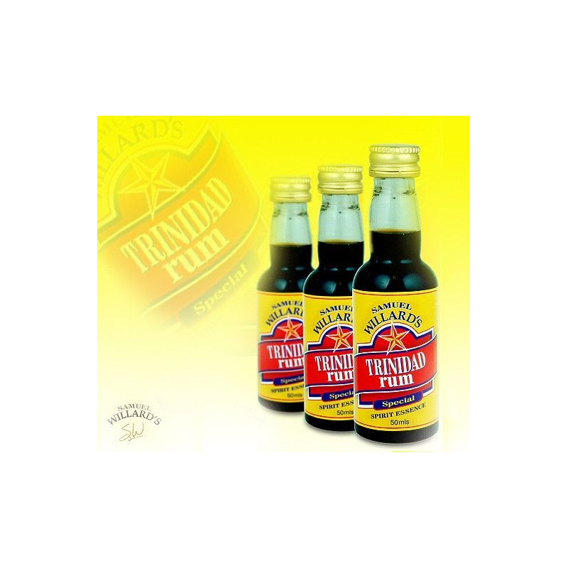 Samuel Willard's Gold Star Trinidad Rum (50ml) 950 FCFP