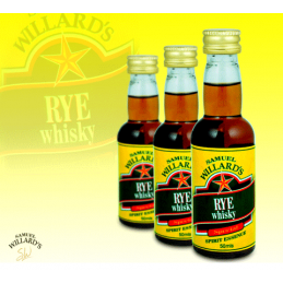Samuel Willard's Gold Star Rye Whisky (50ml) 950 FCFP
