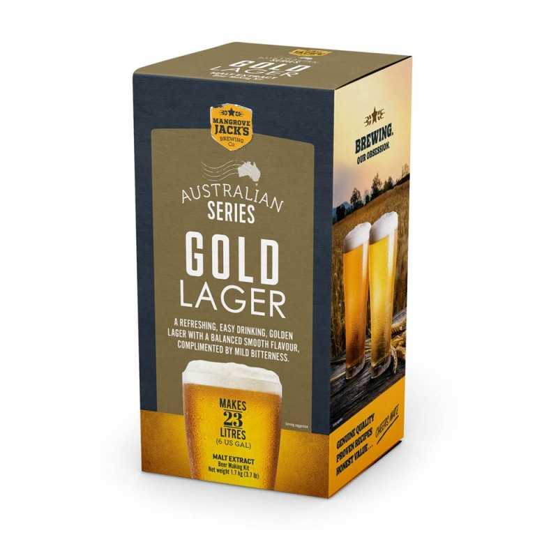 Mangrove Jack's Australian Brewer's Series Gold Lager (1,7kg) 2,500.00